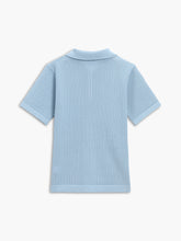 Crochet Polo Shirt